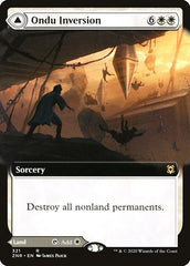 Ondu Inversion // Ondu Skyruins (Extended Art) [Zendikar Rising] | Card Merchant Takapuna
