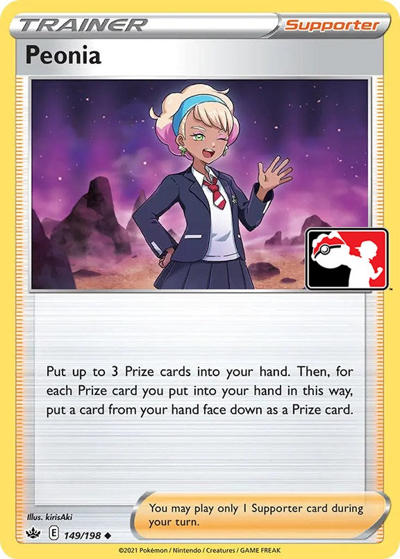 Peonia (149/198) [Prize Pack Series One] | Card Merchant Takapuna