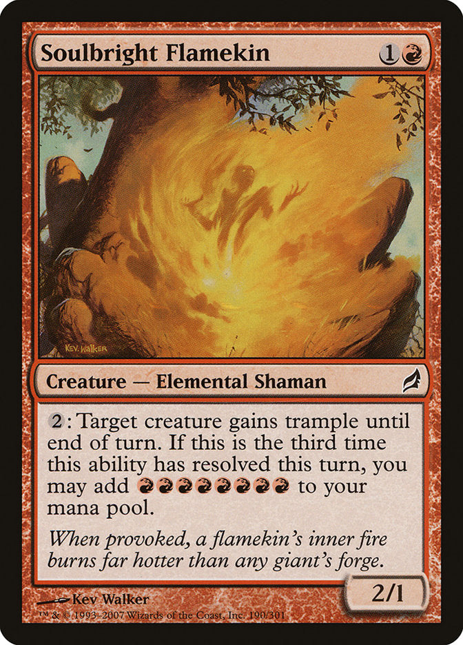 Soulbright Flamekin [Lorwyn] | Card Merchant Takapuna