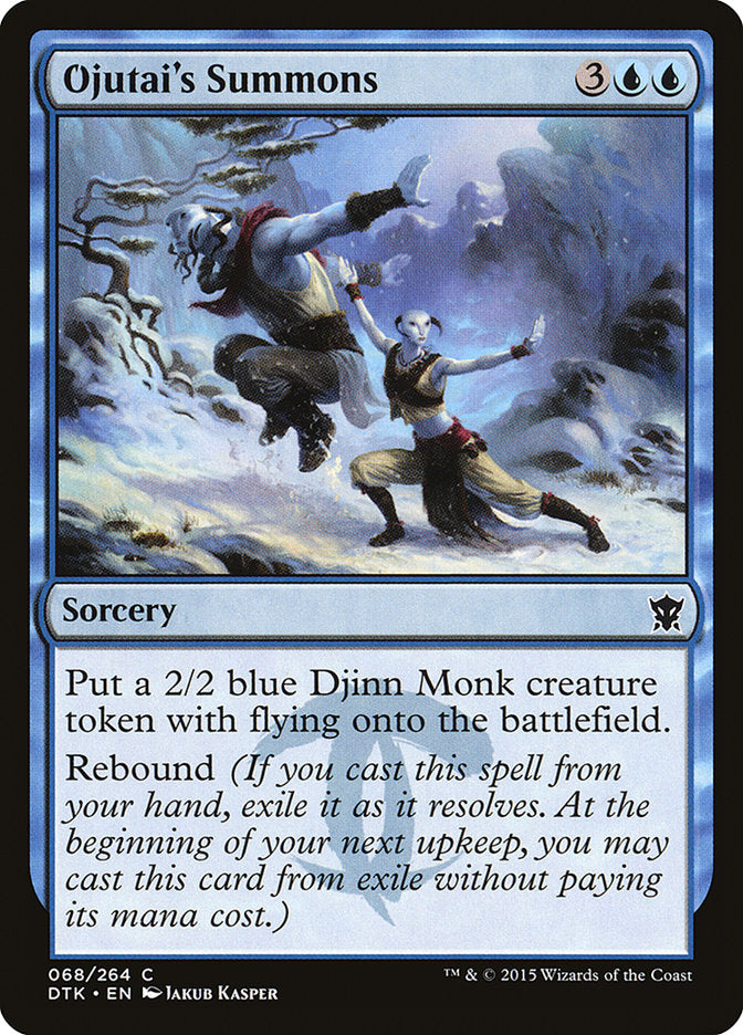 Ojutai's Summons [Dragons of Tarkir] | Card Merchant Takapuna