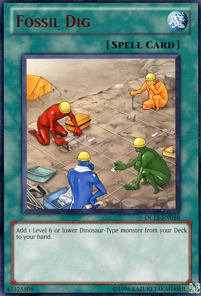 Fossil Dig (Red) [DL13-EN018] Rare | Card Merchant Takapuna