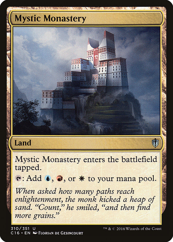Mystic Monastery [Commander 2016] | Card Merchant Takapuna