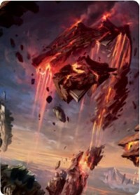 Mountain 2 Art Card [Zendikar Rising Art Series] | Card Merchant Takapuna