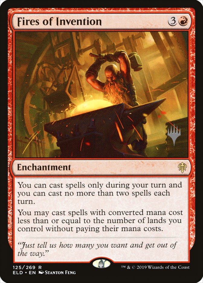 Fires of Invention (Promo Pack) [Throne of Eldraine Promos] | Card Merchant Takapuna