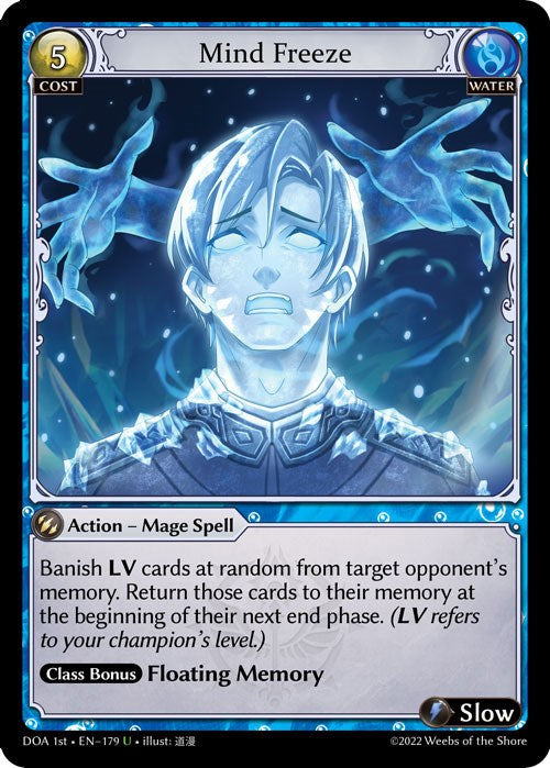 Mind Freeze (179) [Dawn of Ashes: 1st Edition] | Card Merchant Takapuna