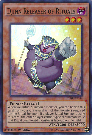 Djinn Releaser of Rituals [THSF-EN036] Super Rare | Card Merchant Takapuna
