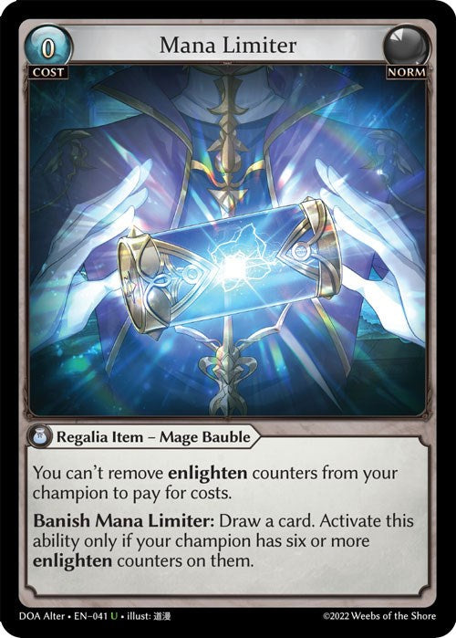 Mana Limiter (041) [Dawn of Ashes: Alter Edition] | Card Merchant Takapuna