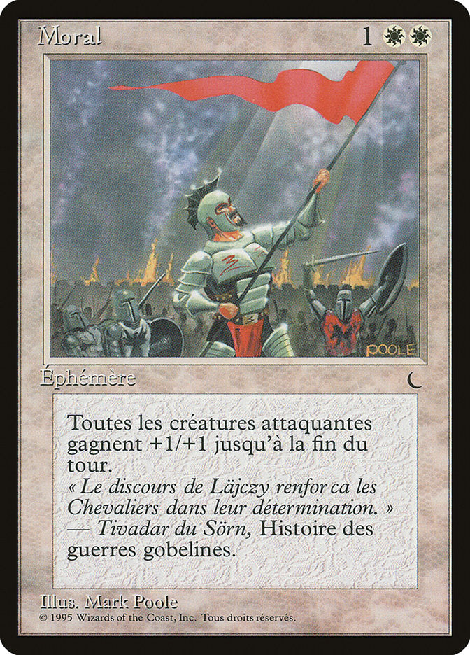 Morale (French) - "Moral" [Renaissance] | Card Merchant Takapuna