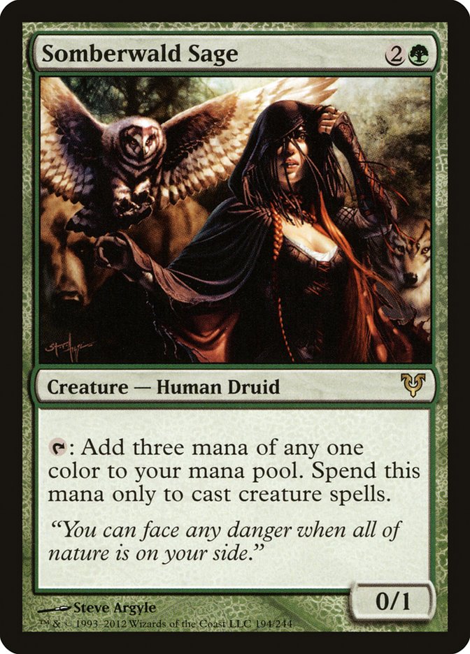 Somberwald Sage [Avacyn Restored] | Card Merchant Takapuna