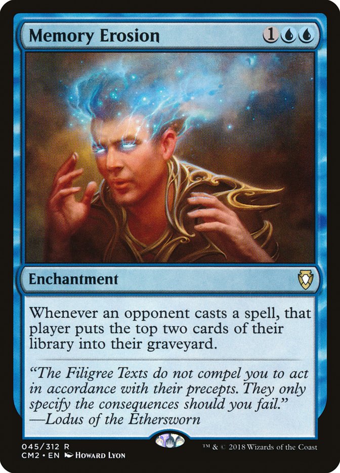 Memory Erosion [Commander Anthology Volume II] | Card Merchant Takapuna