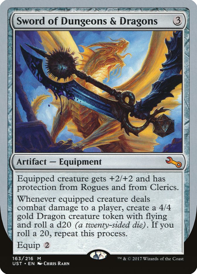 Sword of Dungeons & Dragons [Unstable] | Card Merchant Takapuna