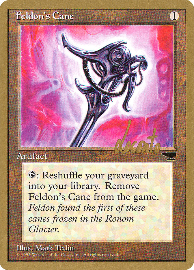 Feldon's Cane (Michael Loconto) [Pro Tour Collector Set] | Card Merchant Takapuna