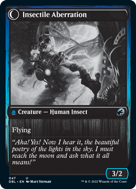 Delver of Secrets // Insectile Aberration [Innistrad: Double Feature] | Card Merchant Takapuna