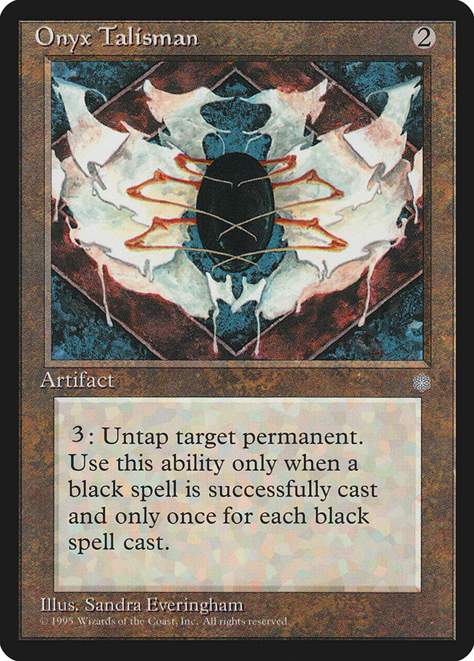 Onyx Talisman [Ice Age] | Card Merchant Takapuna