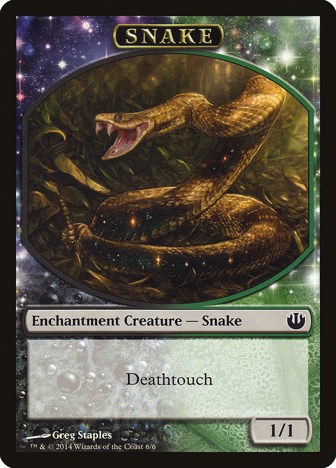 Snake Token [Journey into Nyx Tokens] | Card Merchant Takapuna