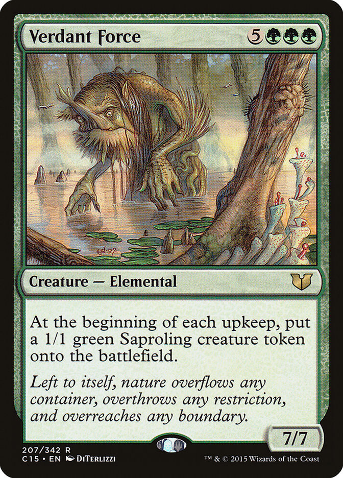 Verdant Force [Commander 2015] | Card Merchant Takapuna