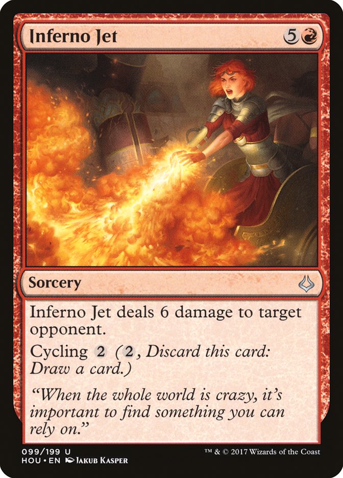 Inferno Jet [Hour of Devastation] | Card Merchant Takapuna
