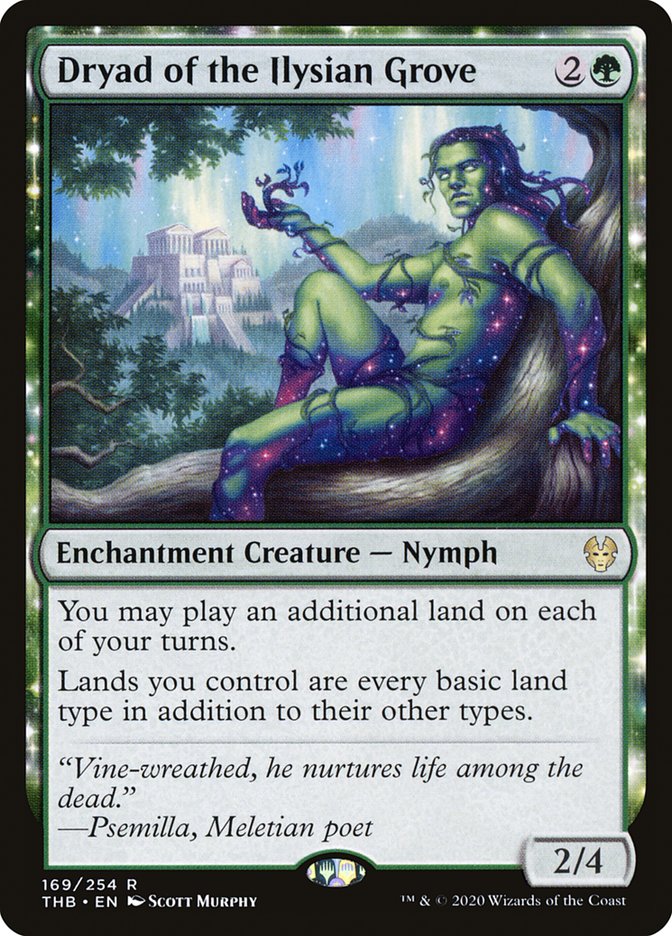 Dryad of the Ilysian Grove [Theros Beyond Death] | Card Merchant Takapuna