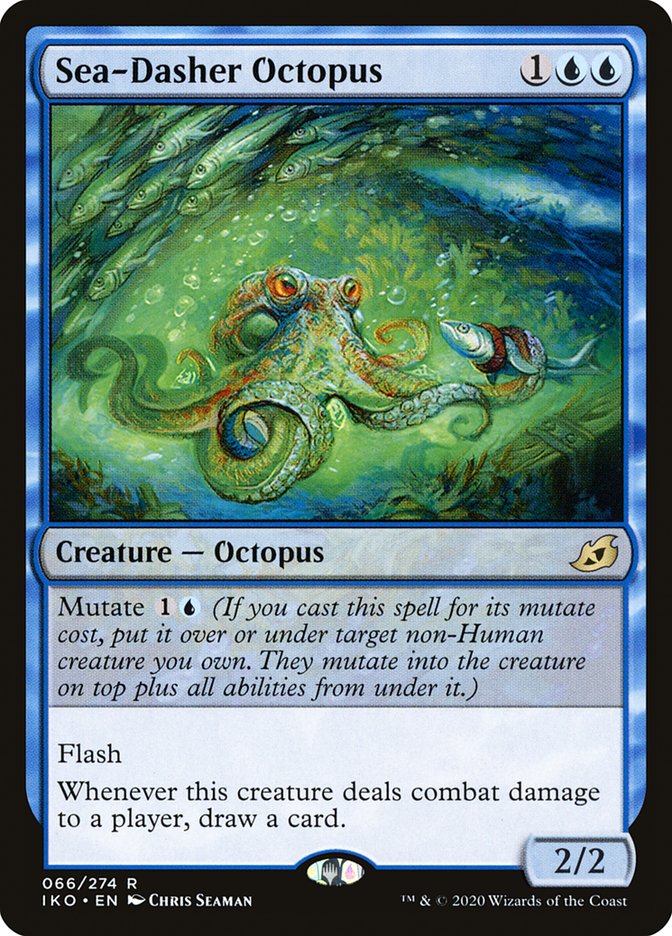 Sea-Dasher Octopus [Ikoria: Lair of Behemoths] | Card Merchant Takapuna