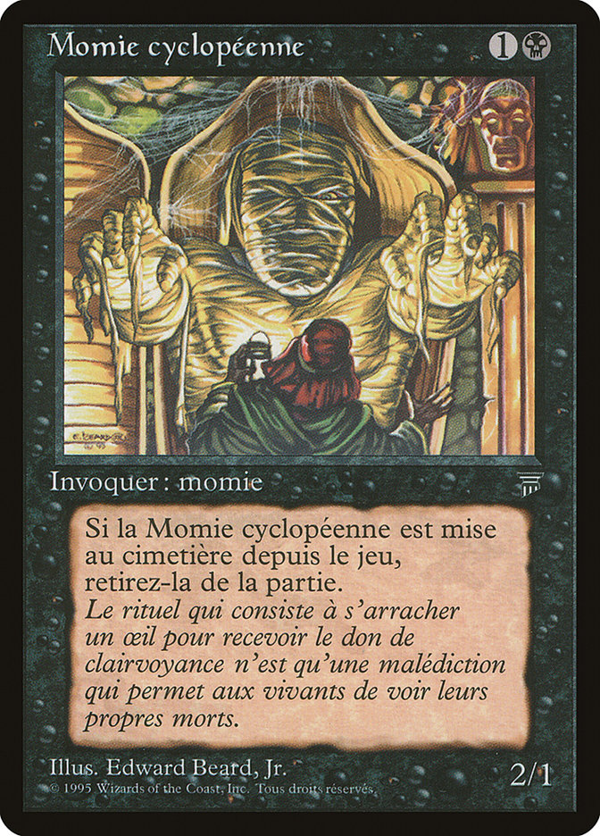 Cyclopean Mummy (French) - "Momie cyclopeenne" [Renaissance] | Card Merchant Takapuna