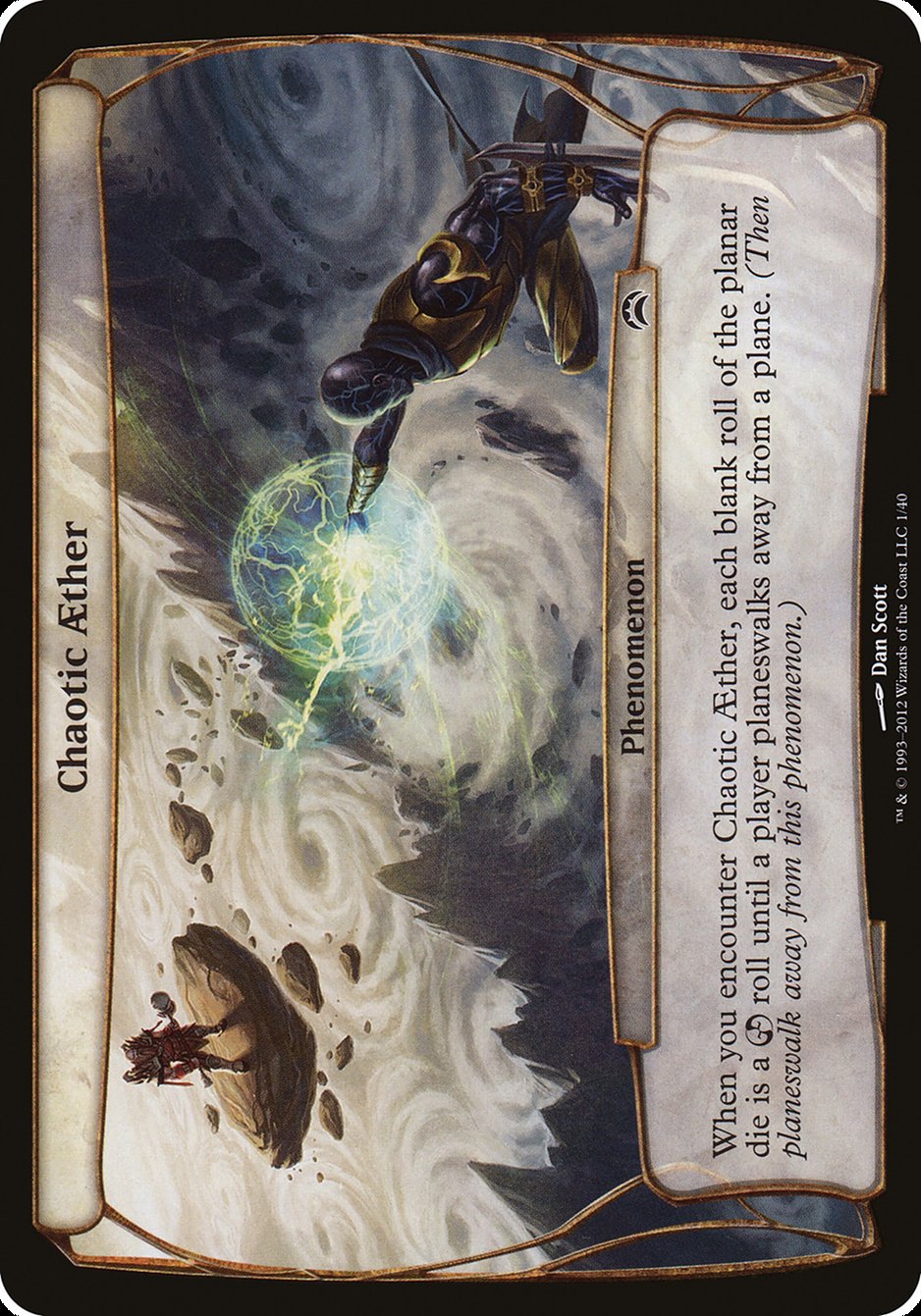 Chaotic Aether (Planes) [Planechase 2012 Planes] | Card Merchant Takapuna