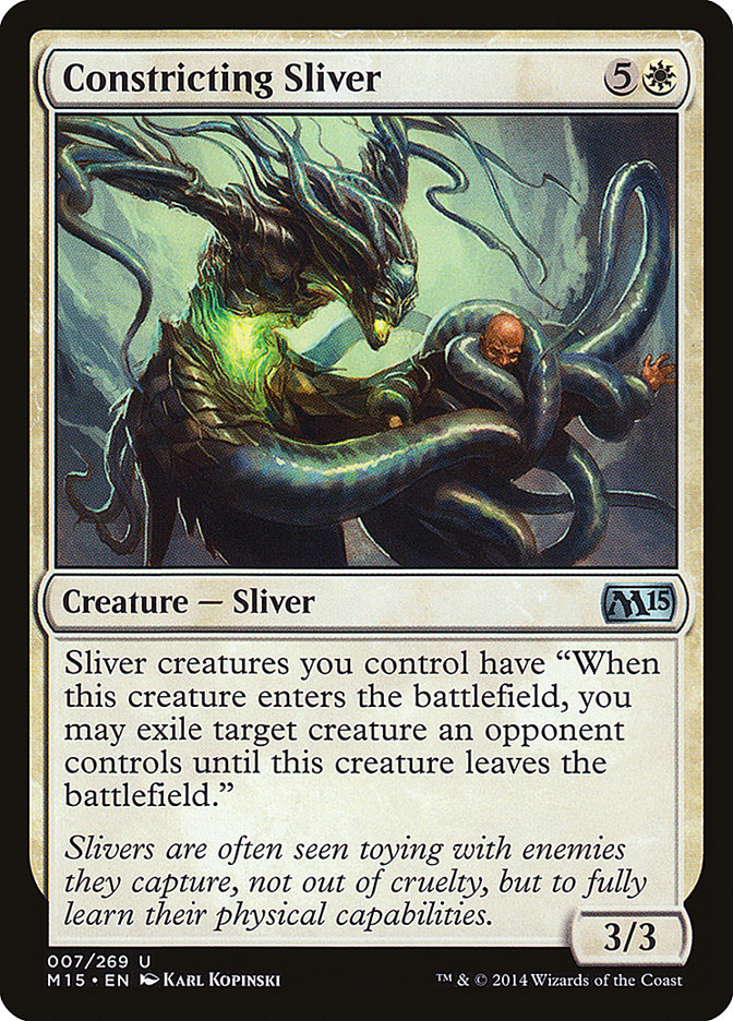 Constricting Sliver [Magic 2015] | Card Merchant Takapuna