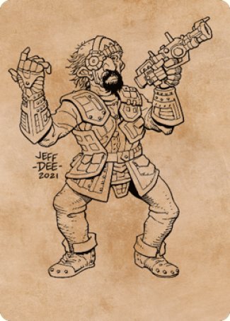 Jan Jansen, Chaos Crafter Art Card [Commander Legends: Battle for Baldur's Gate Art Series] | Card Merchant Takapuna