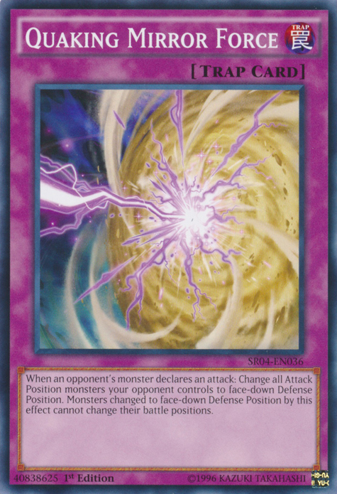 Quaking Mirror Force [SR04-EN036] Common | Card Merchant Takapuna