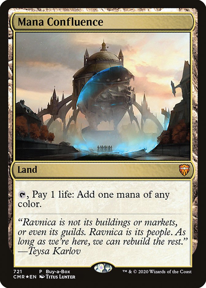 Mana Confluence (Buy-A-Box) [Commander Legends Promos] | Card Merchant Takapuna