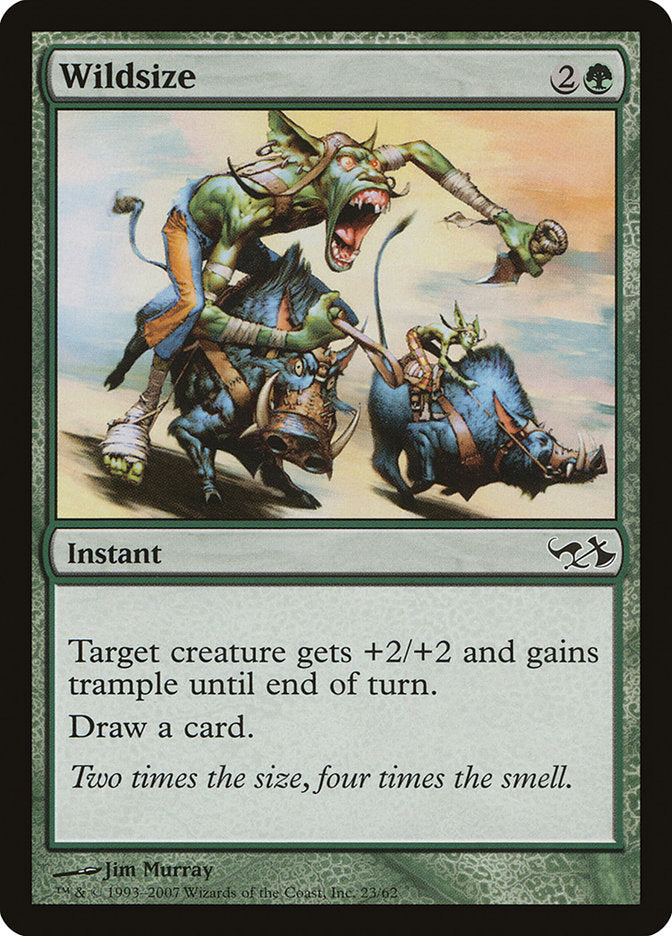 Wildsize [Duel Decks: Elves vs. Goblins] | Card Merchant Takapuna