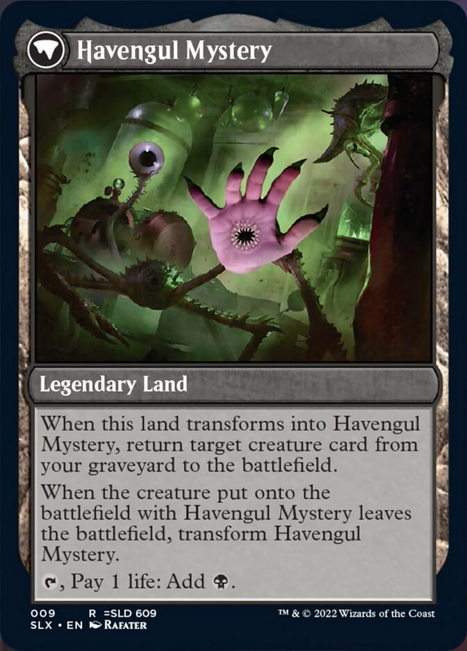 Havengul Laboratory // Havengul Mystery [Secret Lair: Universes Within] | Card Merchant Takapuna