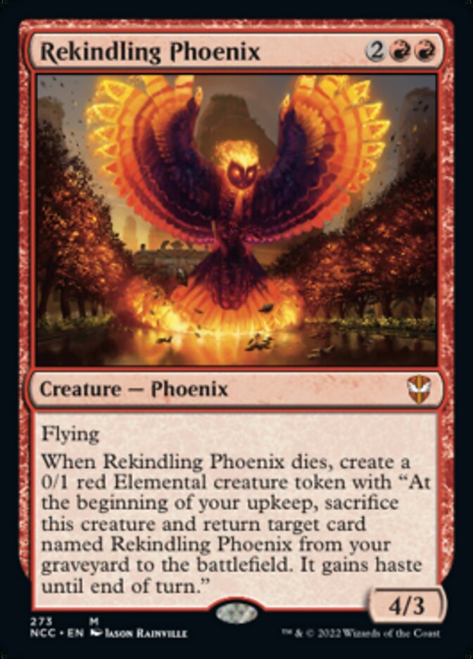 Rekindling Phoenix [Streets of New Capenna Commander] | Card Merchant Takapuna
