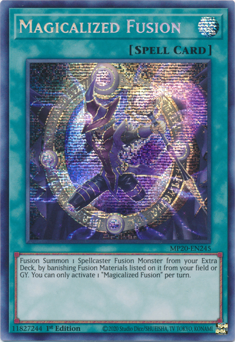 Magicalized Fusion [MP20-EN245] Prismatic Secret Rare | Card Merchant Takapuna