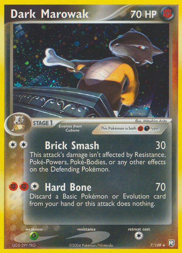Dark Marowak (7/109) (Theme Deck Exclusive) [EX: Team Rocket Returns] | Card Merchant Takapuna