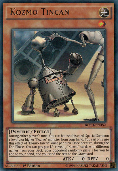 Kozmo Tincan [BOSH-EN082] Ultra Rare | Card Merchant Takapuna