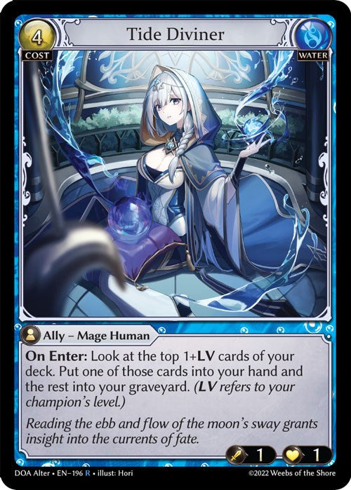 Tide Diviner (196) [Dawn of Ashes: Alter Edition] | Card Merchant Takapuna