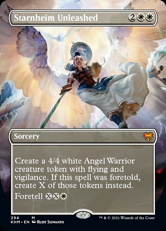 Starnheim Unleashed (Borderless Alternate Art) [Kaldheim] | Card Merchant Takapuna