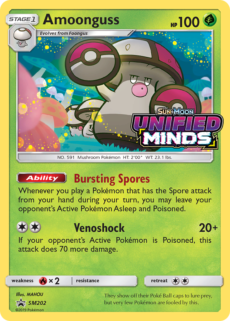 Amoonguss (SM202) [Sun & Moon: Black Star Promos] | Card Merchant Takapuna