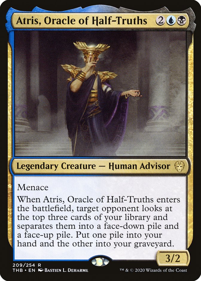 Atris, Oracle of Half-Truths [Theros Beyond Death] | Card Merchant Takapuna