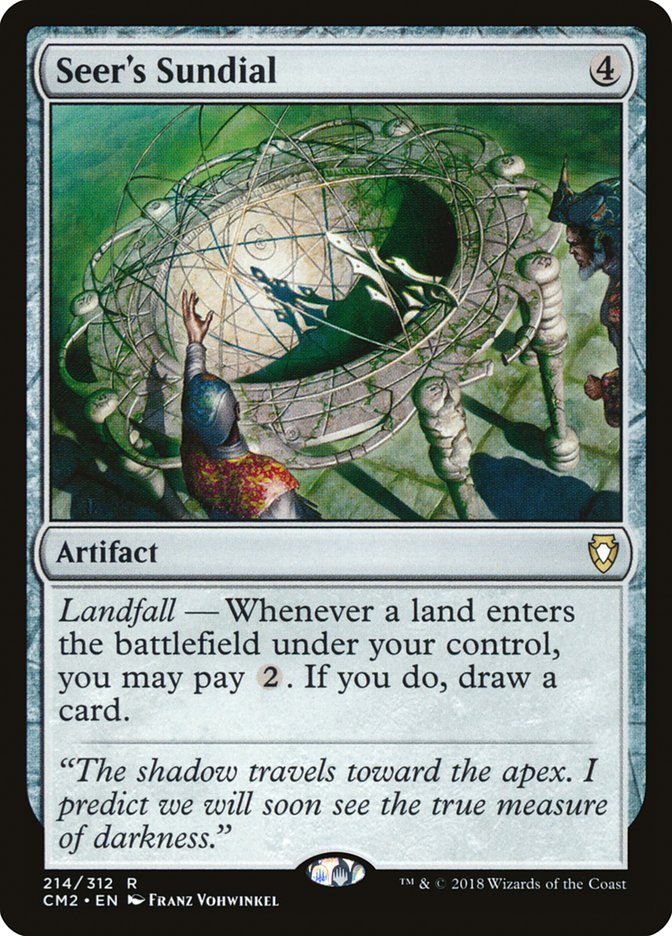 Seer's Sundial [Commander Anthology Volume II] | Card Merchant Takapuna