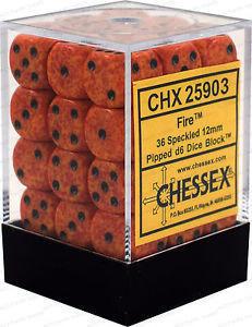 Chessex 36-Die Set - Speckled | Card Merchant Takapuna