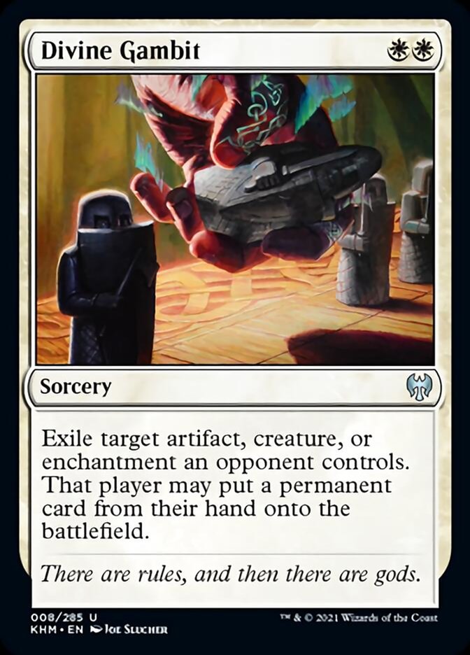 Divine Gambit [Kaldheim] | Card Merchant Takapuna