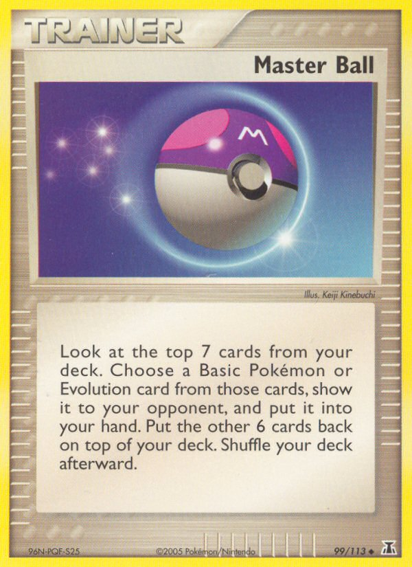 Master Ball (99/113) [EX: Delta Species] | Card Merchant Takapuna