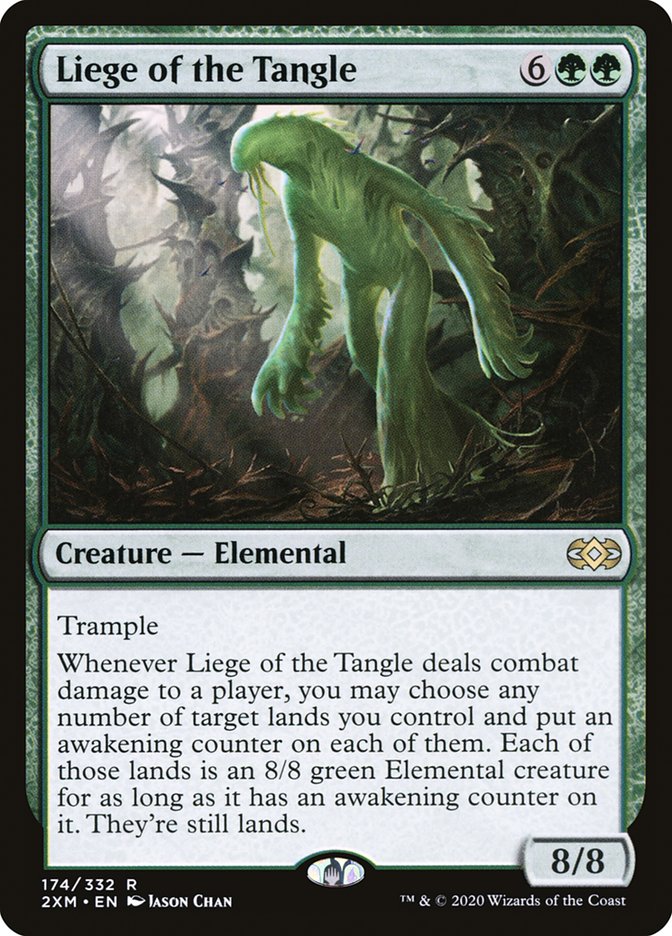 Liege of the Tangle [Double Masters] | Card Merchant Takapuna