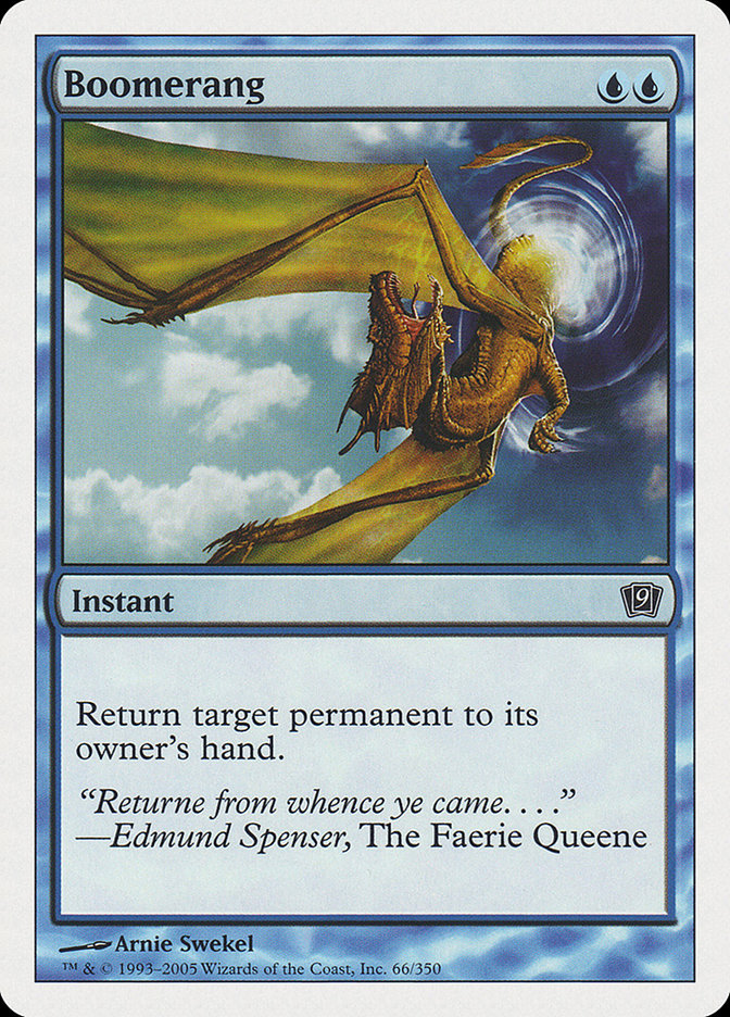 Boomerang [Ninth Edition] | Card Merchant Takapuna