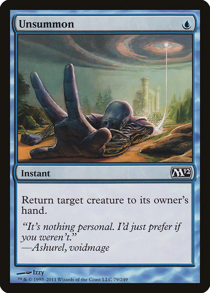 Unsummon [Magic 2012] | Card Merchant Takapuna