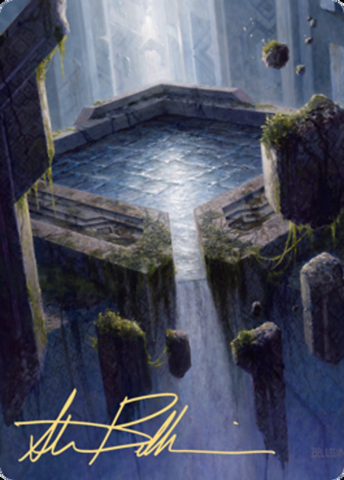 Morphic Pool Art Card (Gold-Stamped Signature) [Zendikar Rising Art Series] | Card Merchant Takapuna
