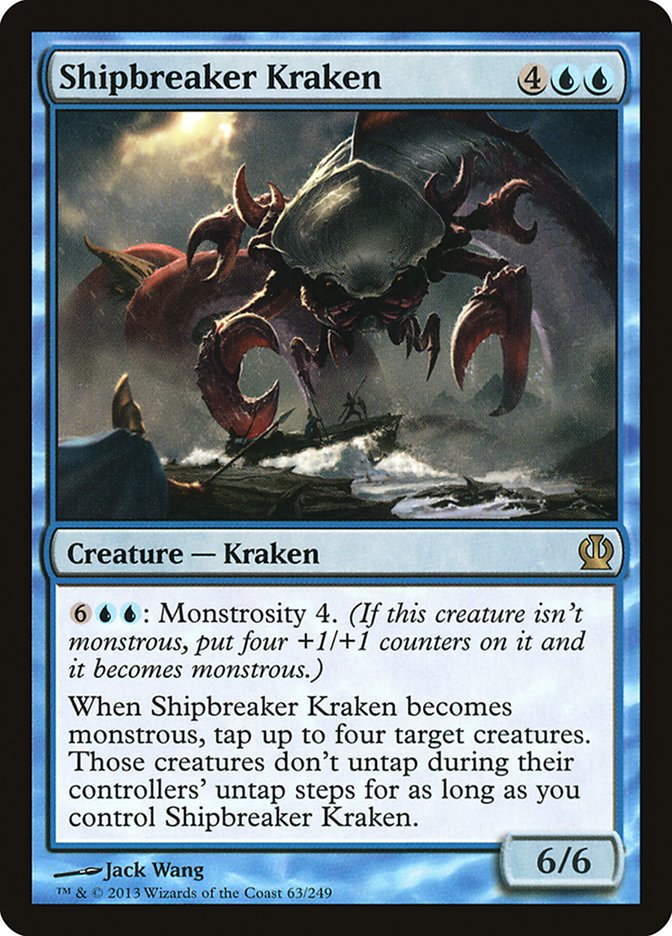 Shipbreaker Kraken [Theros] | Card Merchant Takapuna