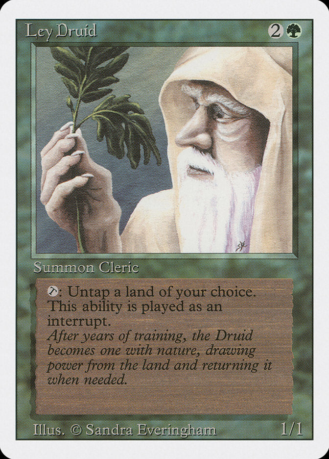Ley Druid [Revised Edition] | Card Merchant Takapuna