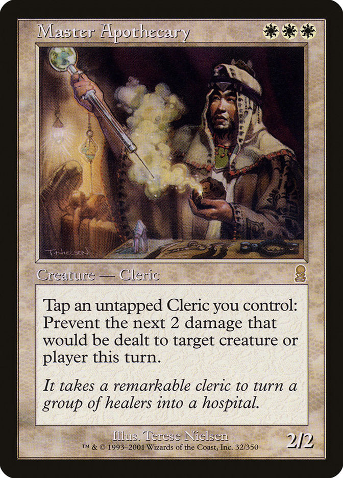 Master Apothecary [Odyssey] | Card Merchant Takapuna